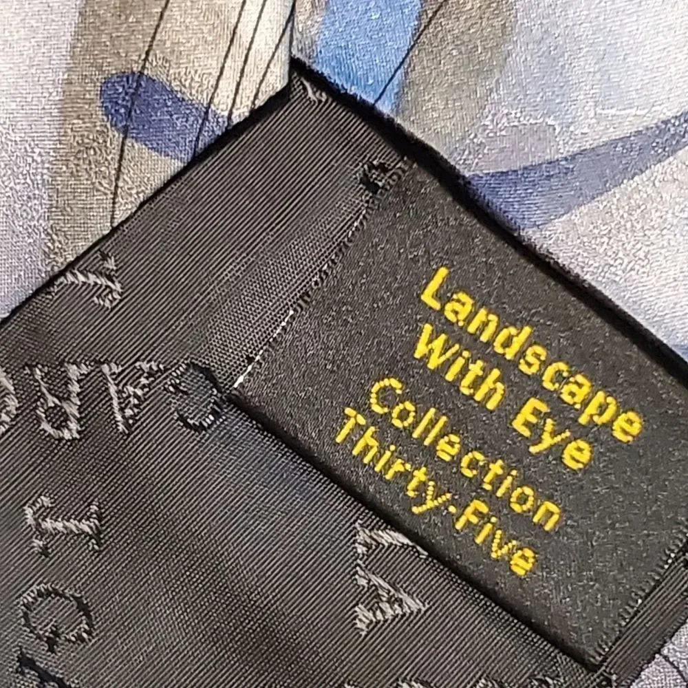 Jerry Garcia Tie 100% Silk Men’s Collection 25 Landscape With Eye 58